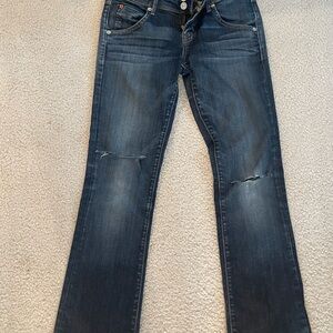 Hudson Jeans Boot Cut Jeans - Dark Blue Wash